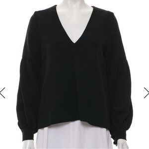 Alexis V-Neck Long Sleeve Blouse